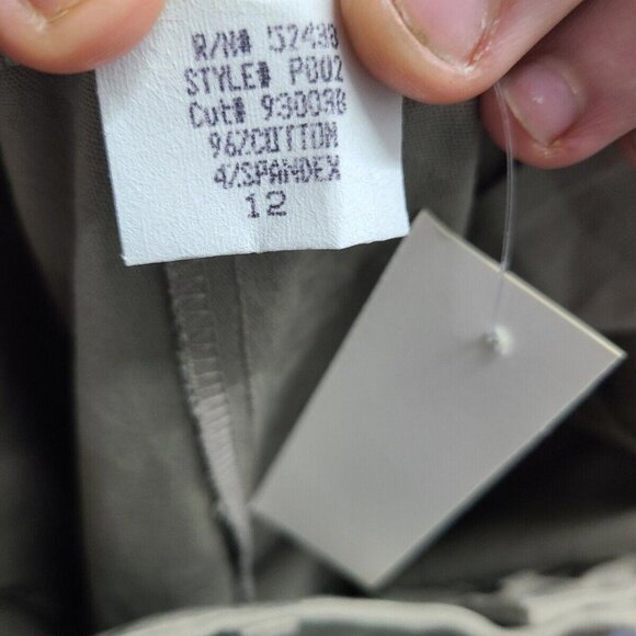 Vintage Studio Slack-Style Capri Pants Women's 12 L (Beige/Tan) - Picture 8 of 8